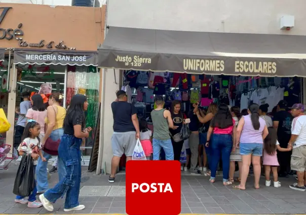 Guanajuato: Como buenos mexicanos, tiendas llenas antes del regreso a clases