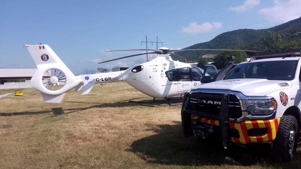 Mujer lesionada en Matacanes es rescatada por Protección Civil Nuevo León