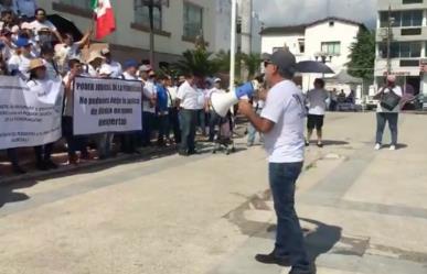 Continúan protestas contra la reforma judicial