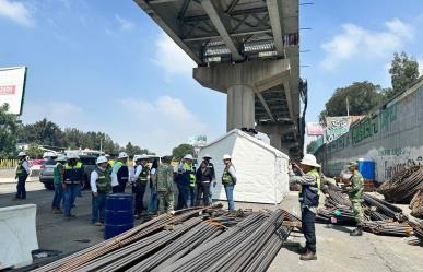 Supervisa Delfina Gómez obras del Trolebús Santa Martha-Chalco