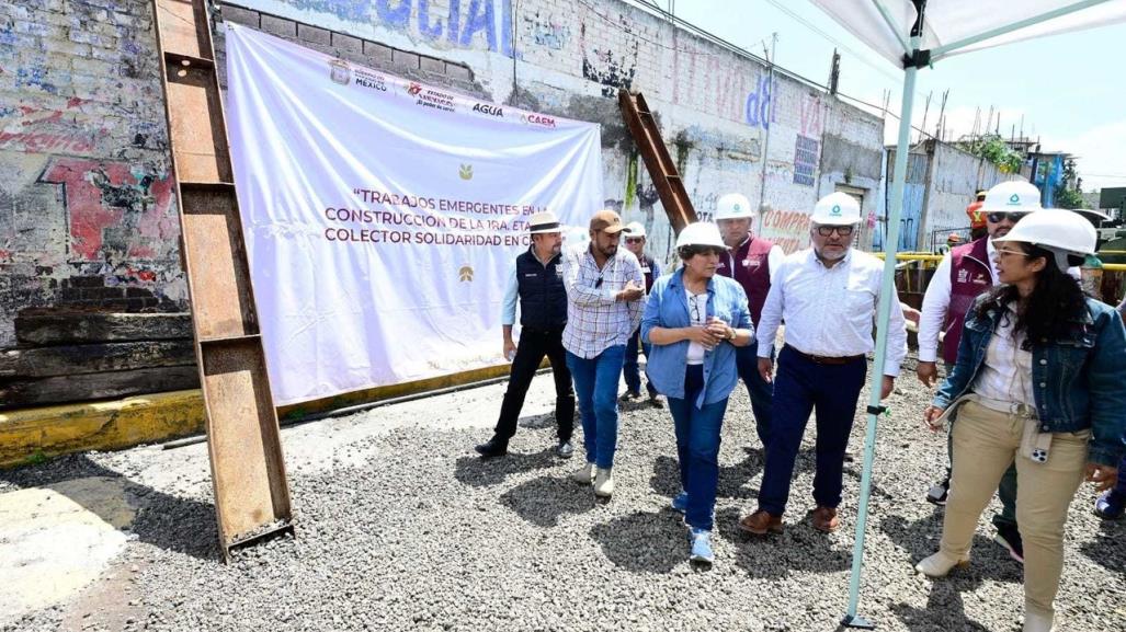 Al rescate del colector Solidaridad en Chalco