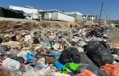 Vecinos de Real Unidad en Los Cabos exigen solución por basura en calles (Vídeo)