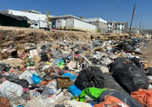 Vecinos de Real Unidad en Los Cabos exigen solución por basura en calles (Vídeo)