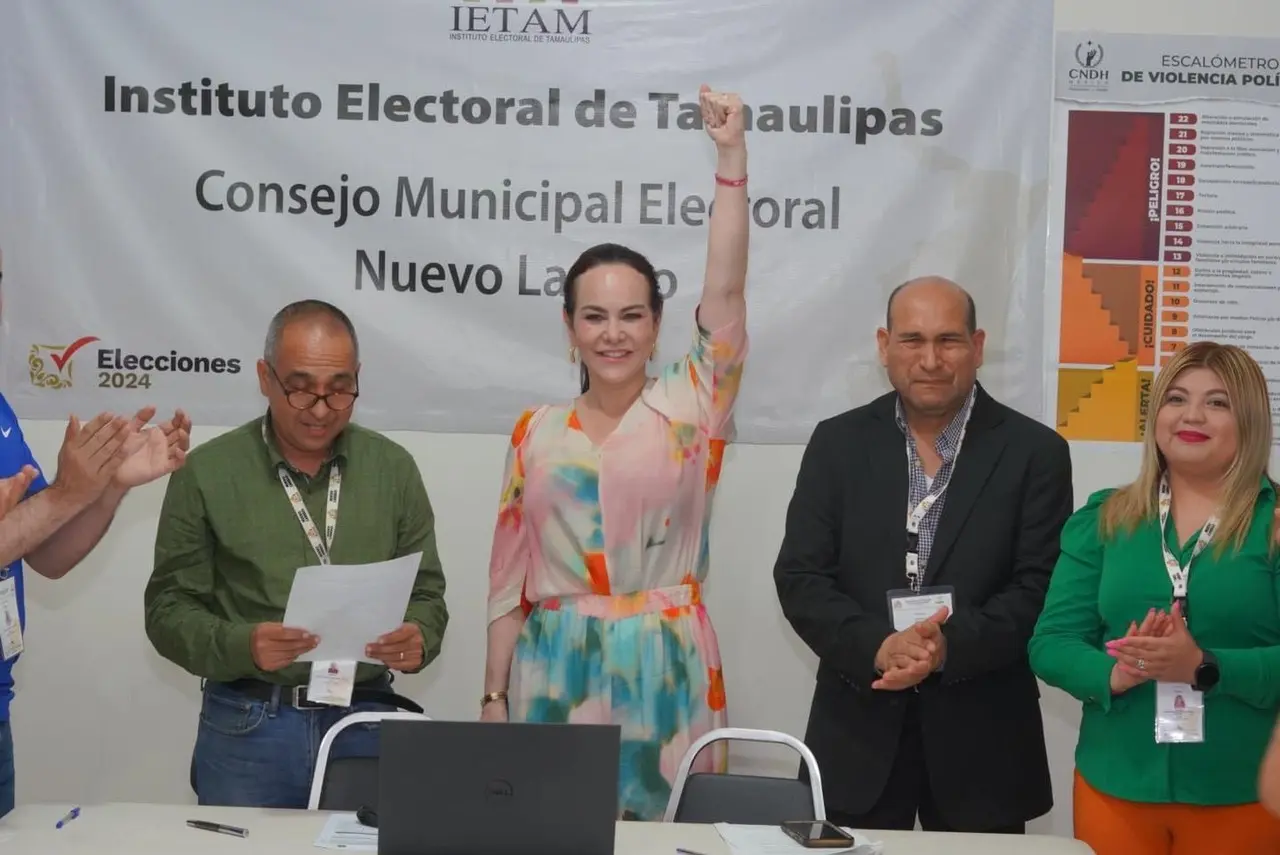 En una decisión unánime, la Sala Regional del Tribunal Electoral del Poder Judicial de la Federación ratificó el triunfo de Carmen Lilia Canturosas Villarreal como presidenta Municipal de Nuevo Laredo. Foto: Carmen Lilia Canturosas