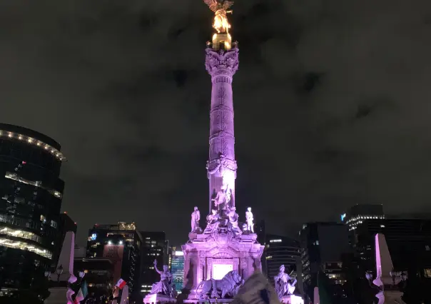 Trabajadores del Poder Judicial se concentran en el Ángel de la Independencia