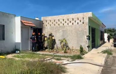 Alarma por un incendio matutino en una casa de Ciudad Caucel