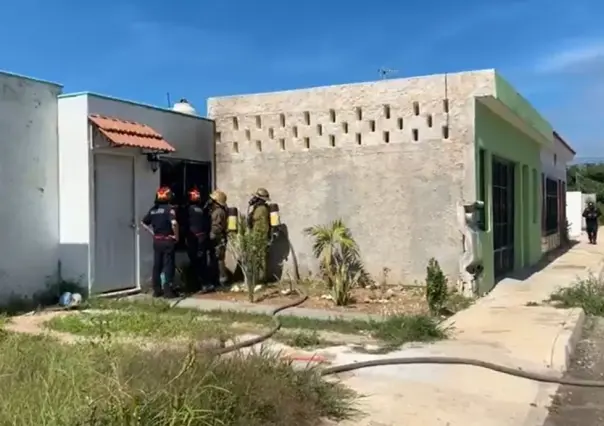 Alarma por un incendio matutino en una casa de Ciudad Caucel