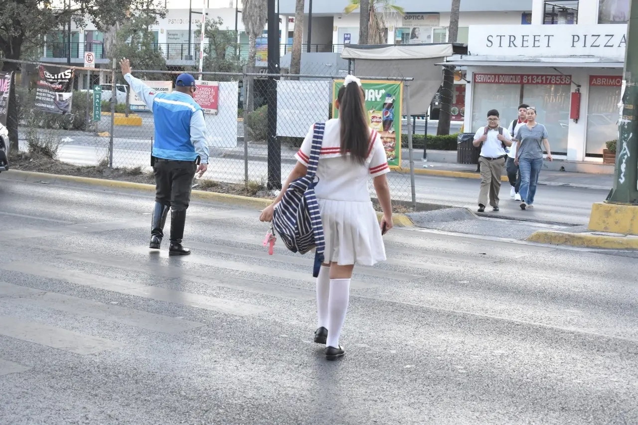 Inicio de clases en Monterrey. Foto. Gobierno de Monterrey