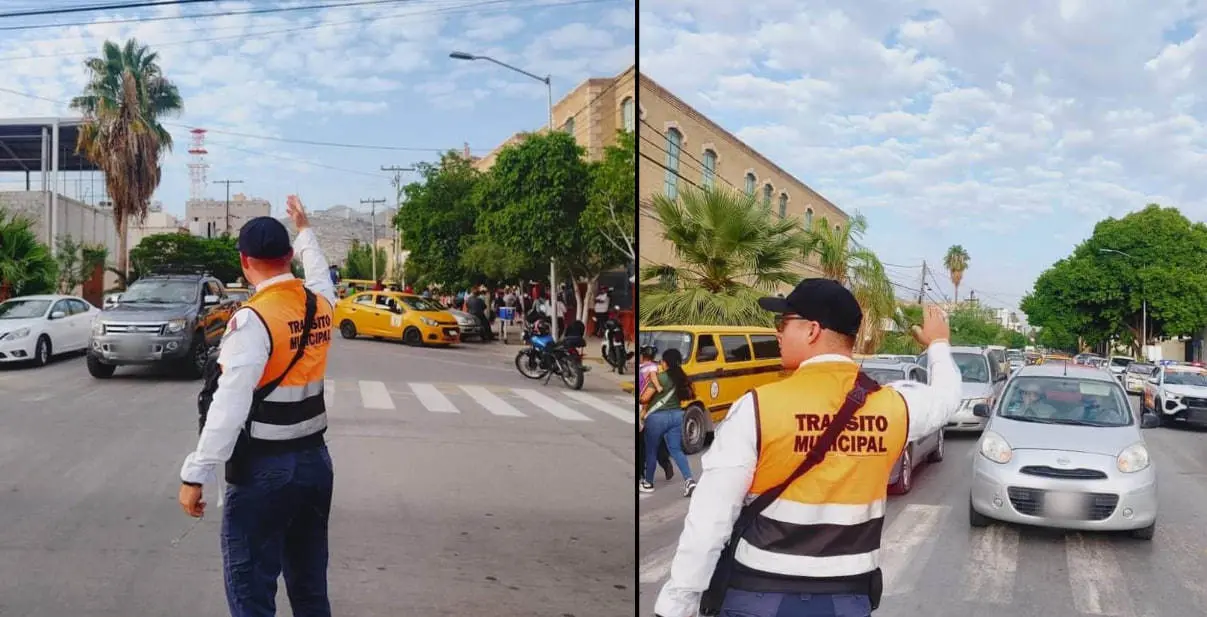 El operativo distribuyó a más de 100 elementos por toda la ciudad. (Fotografía: Gobierno de Torreón)