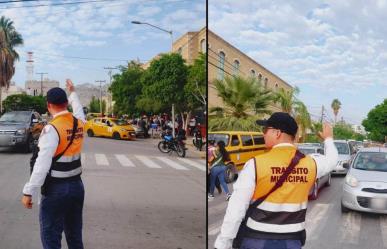 Despliegan a más de 100 agentes viales en Torreón por regreso a clases