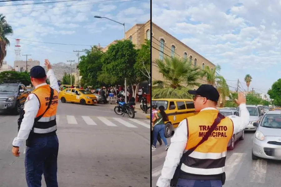 Despliegan a más de 100 agentes viales en Torreón por regreso a clases