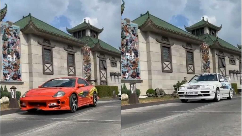 ¡Tokyoleón! Se viralizan autos deportivos en Monterrey (VIDEO)