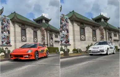 ¡Tokyoleón! Se viralizan autos deportivos en Monterrey (VIDEO)