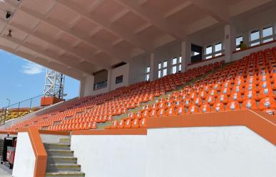 Estadio Olimpico Ing. Marte, R. Gómez luce como nuevo con remodelaciones