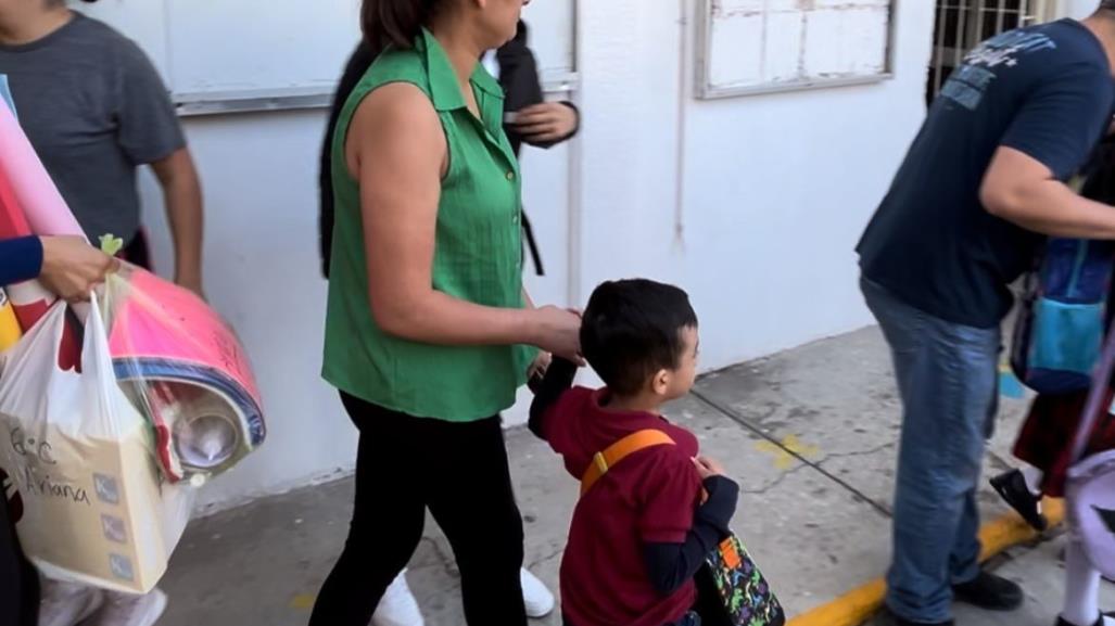 Un difícil primer día de clases