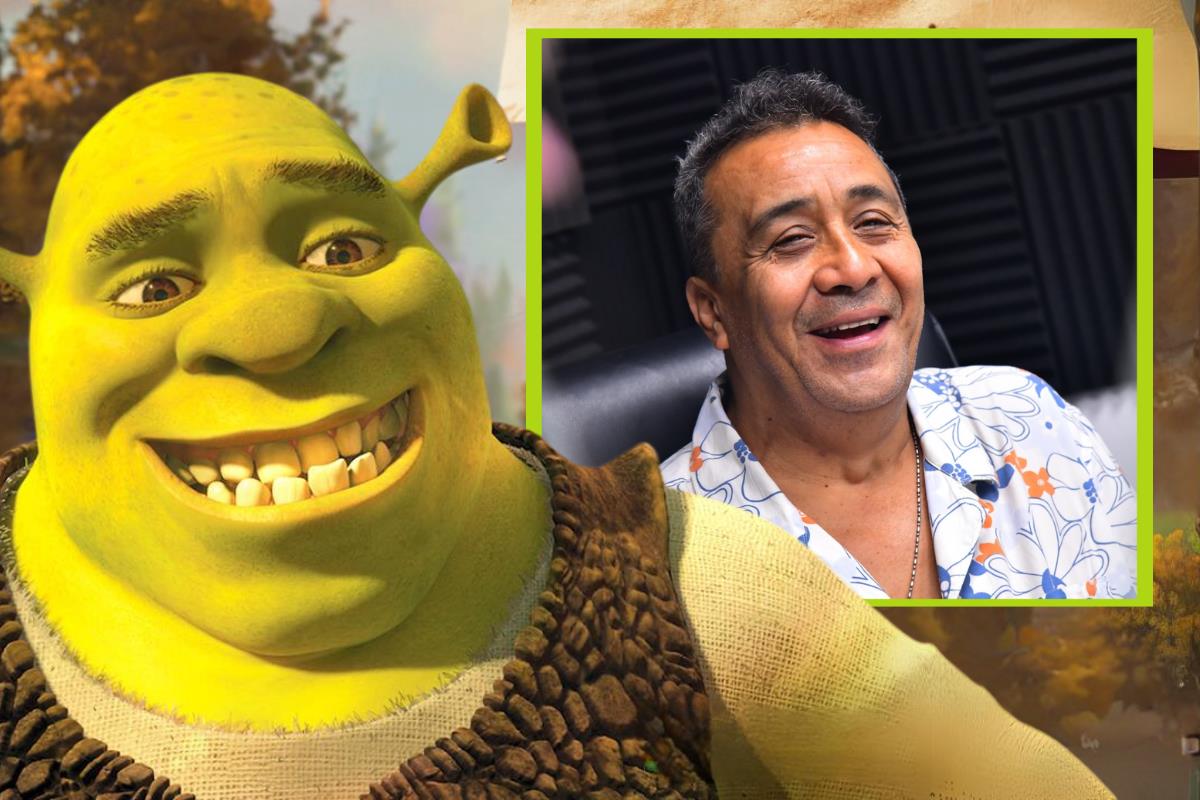 Alfonso Obregón, voz de Shrek en libertad. Foto: Especial