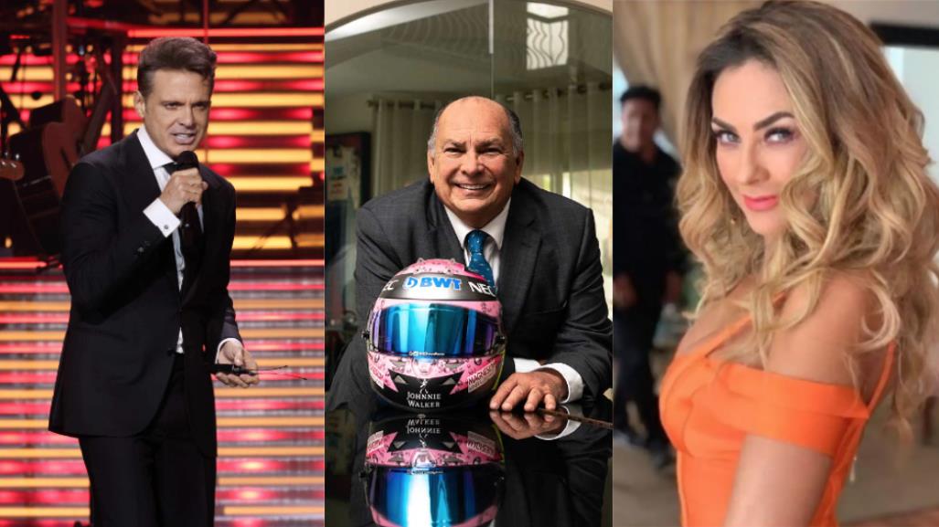 Papá de Checo Pérez busca reconciliar a Aracely Arámbula y Luis Miguel