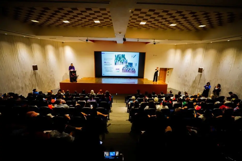 El Instituto Municipal de las Mujeres Regias presenta informe trianual de labores. Foto. Gobierno de Monterrey