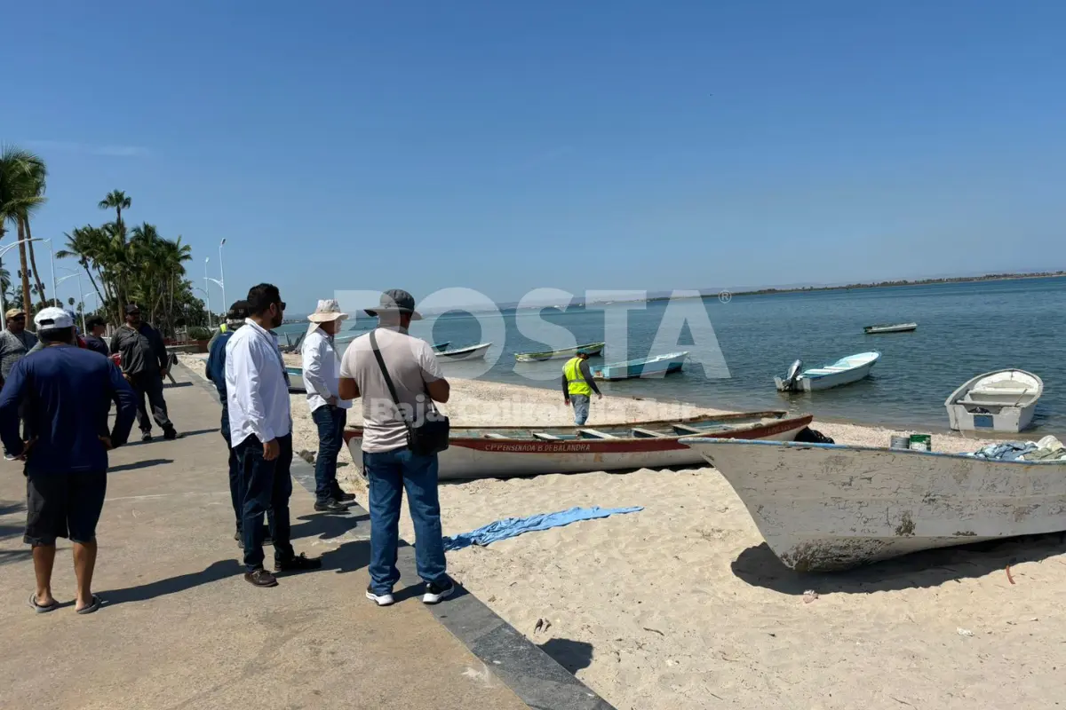 Jornada de limpieza en el Malecón de La Paz. Foto: Joel Cosio / POSTA BCS