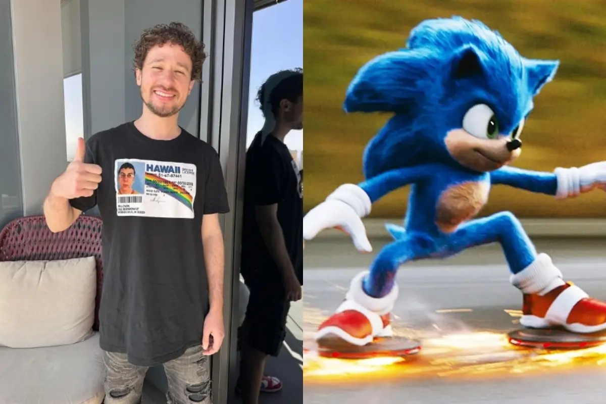 Luisito Comunica y Sonic Foto: Especial