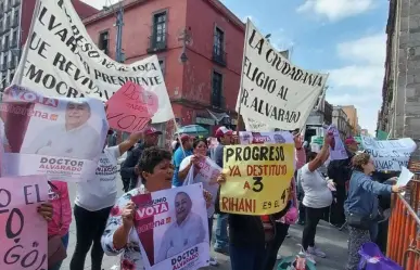 Protestan en CDMX por la decisión sobre la Alcaldía de Progreso