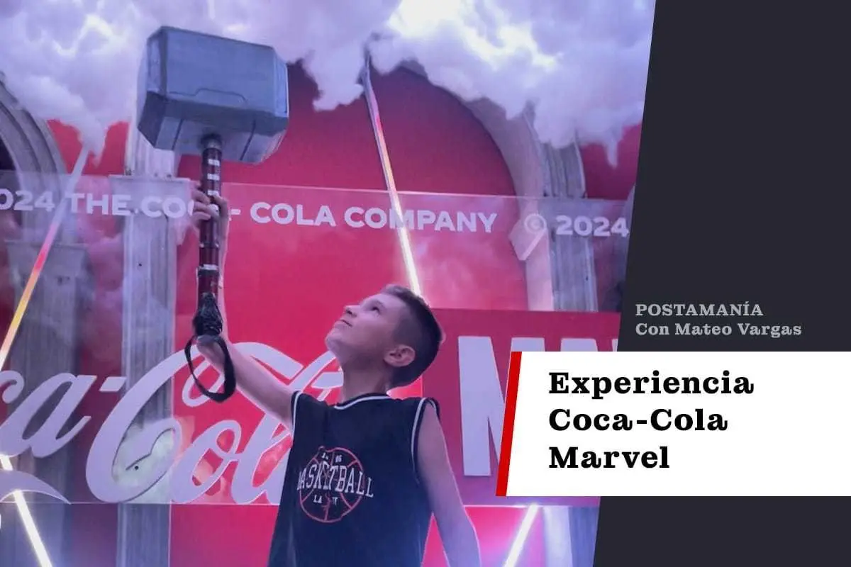 Experiencia Coca-Cola Marvel. Foto: POSTA