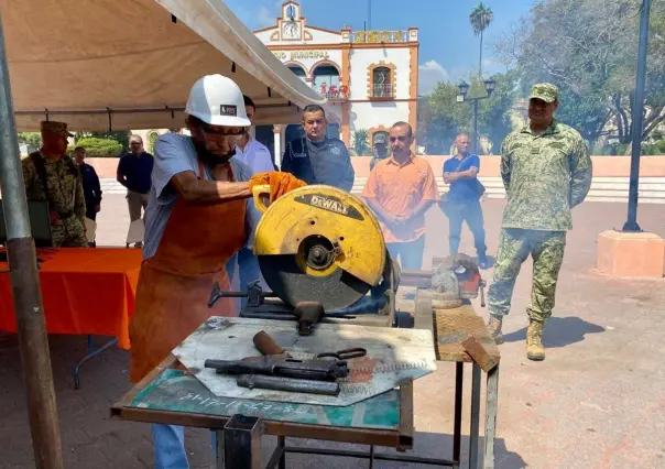 Santa Catarina y SEDENA inician canje de armas para reducir riesgos