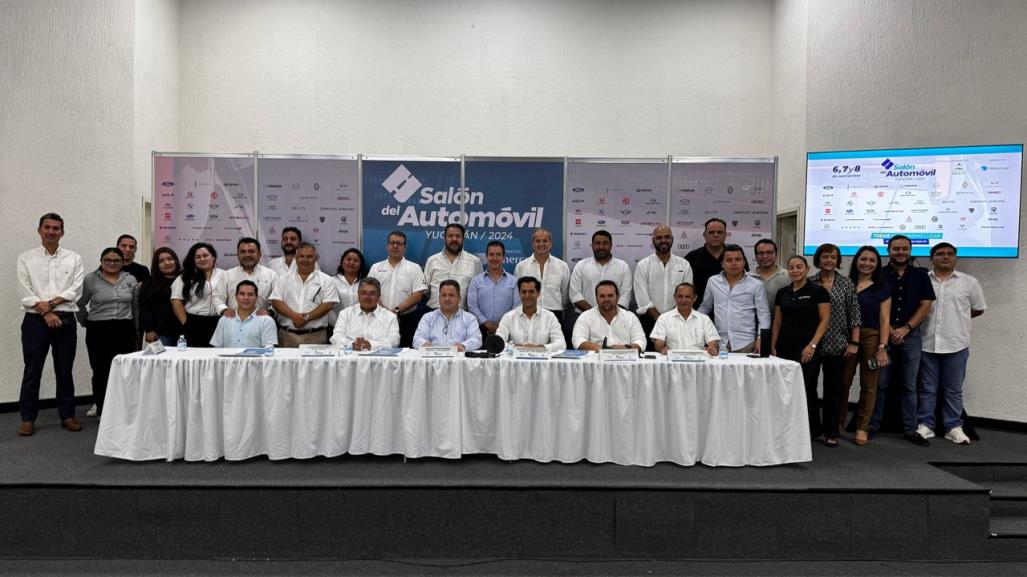 Anuncian el Salón del Automóvil del 6 al 8 de septiembre en Mérida