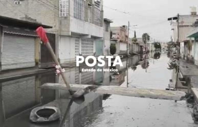 ¡Agua no para! Suspenden censo en Chalco por seguridad de trabajadores