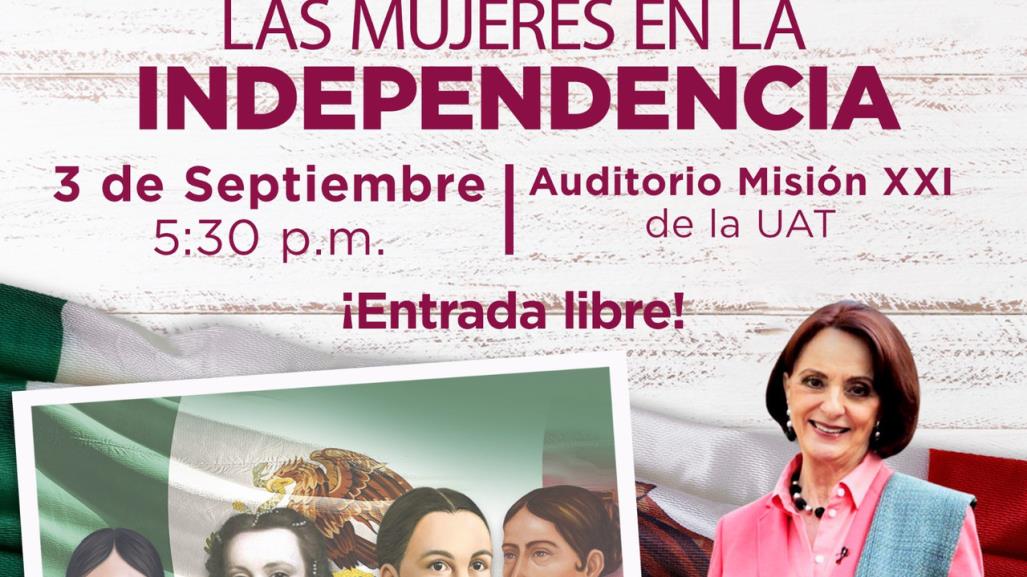 INMUJER presenta conferencia sobre el papel de las mujeres en la Independencia