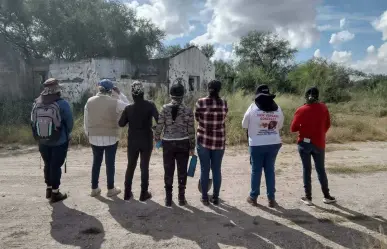 Colectivo Amor por los Desaparecidos encuentra campo de exterminio en Matamoros