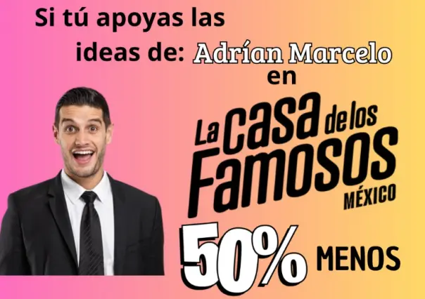 Psicólogo da descuento a personas que apoyen ideas de Adrián Marcelo en LCDLFMX