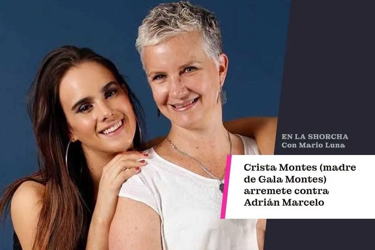 Crista Montes (madre de Gala Montes) arremete contra Adrián Marcelo (VIDEO)