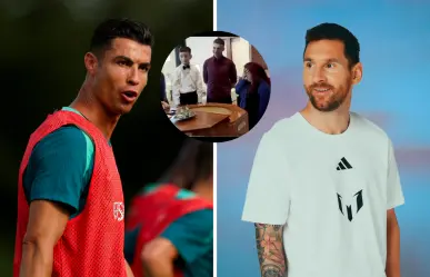 Niño dice que no quiere ser Cristiano en bautizo, quiere ser Messi | VIDEO