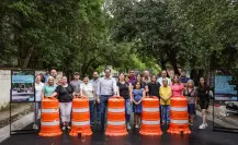 David de la Peña entrega nueva pavimentación en la comunidad San Francisco