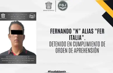 Detienen al influencer Fer Italia por violación