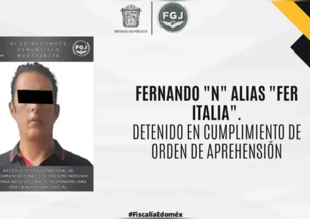 Detienen al influencer Fer Italia por violación