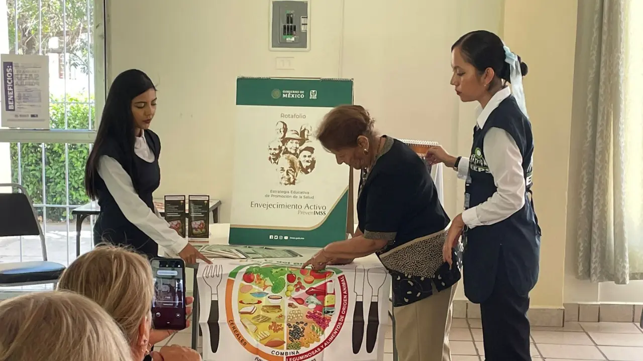 Programa PrevenIMSS para adultos mayores en el IMSS Coahuila / Foto: IMSS Coahuila