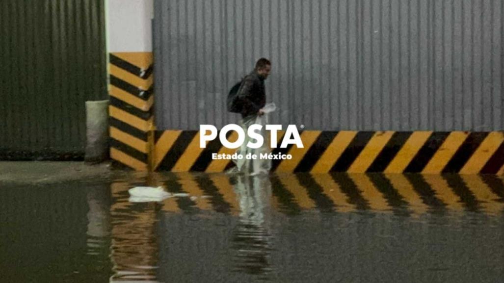 Naucalpan bajo el agua un día y otro también (VIDEO)