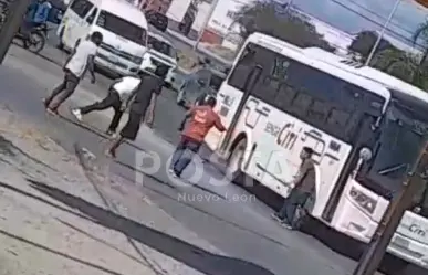 ¡Otra riña a pedradas y machetazos!; termina en atropello en Juárez (VIDEO)