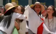 ¿Atrapada? Captan a Sandra Cuevas en marcha opositora de Venezuela