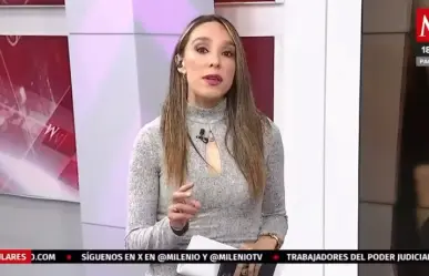 Conductora de Milenio sufre desvanecimiento durante noticiero en vivo (VIDEO)