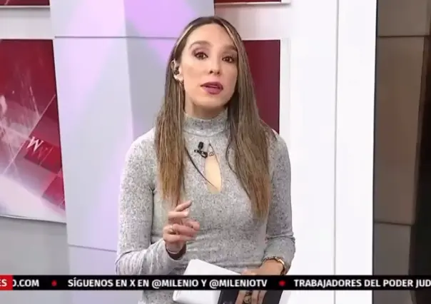 Conductora de Milenio sufre desvanecimiento durante noticiero en vivo (VIDEO)