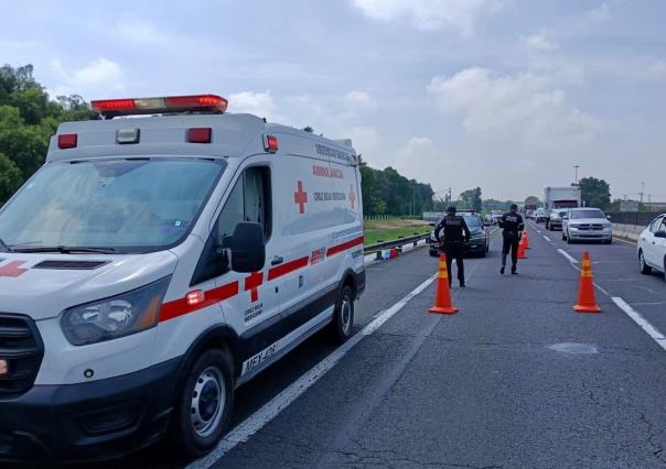 Cuerpo sin vida hallado en el Circuito Exterior Mexiquense