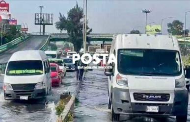 Lluvias causan caos en Ecatepec: Ciudad Azteca afectada por inundaciones