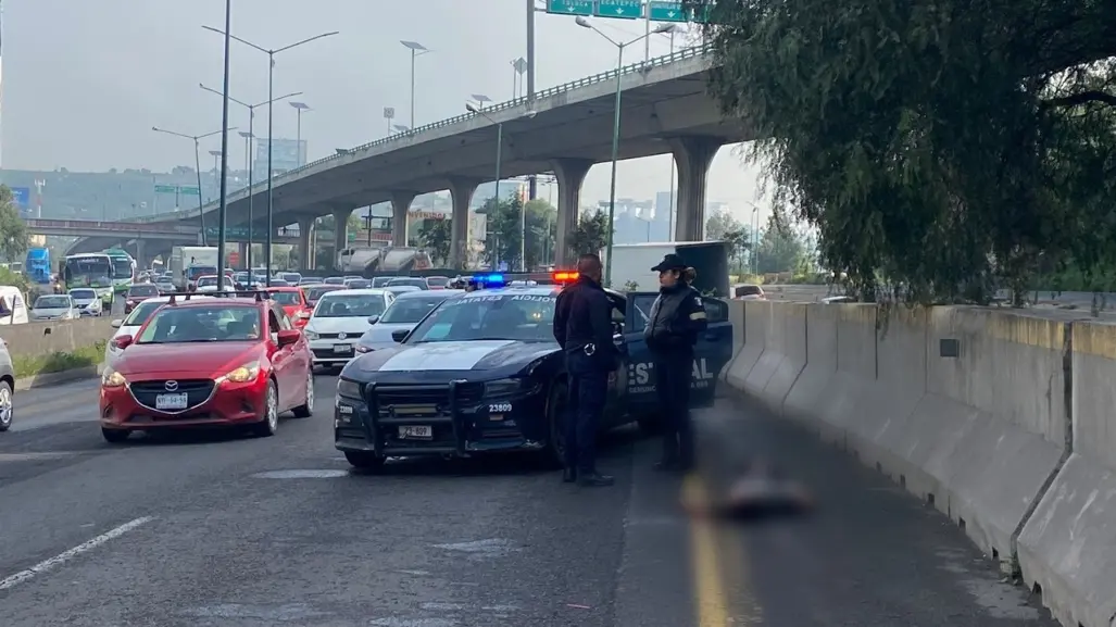 Atropello fatal en autopista México-Querétaro: hombre fallece