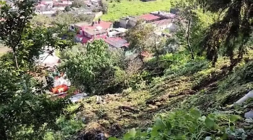 Implementan planes DN-III-E y GN-A en Tlalmanalco por deslave de cerro
