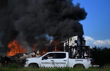 Jueves violento en Sinaloa, se registran enfrentamientos armados y bloqueos