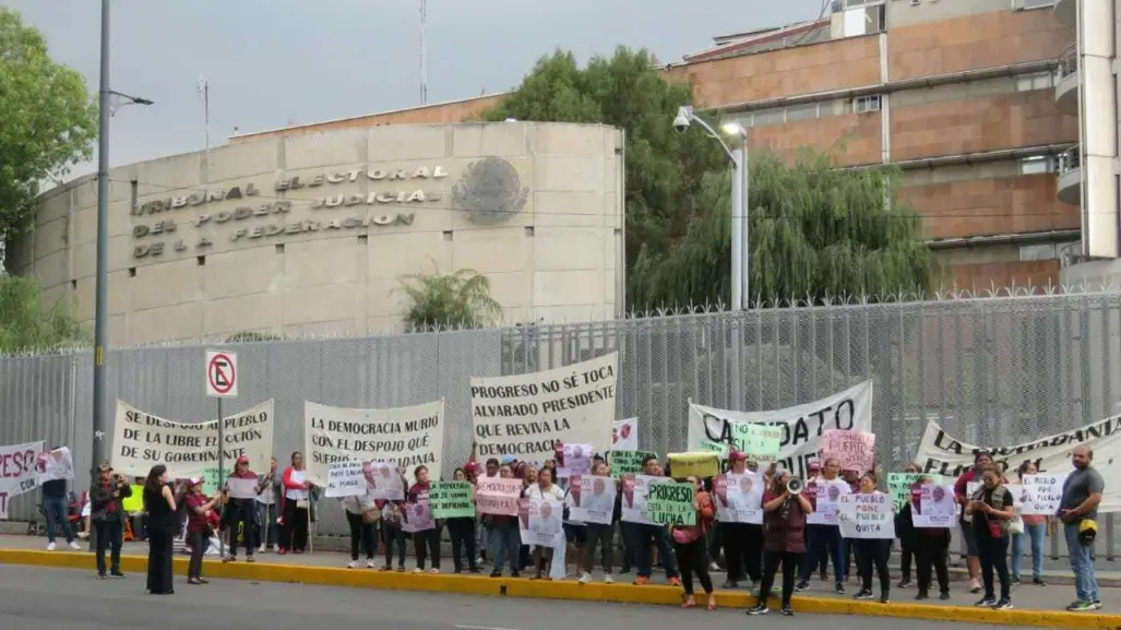 Sigue la protesta tras resultados por la Alcaldía de Progreso