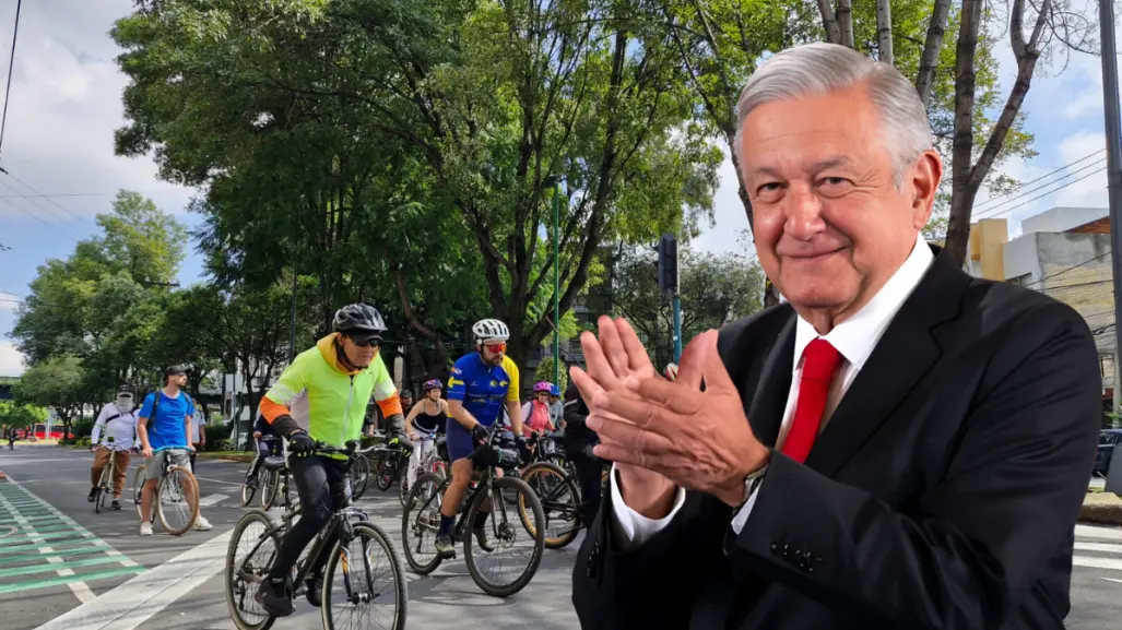 Cambian ruta del Muévete en Bici por informe presidencial en el Zócalo